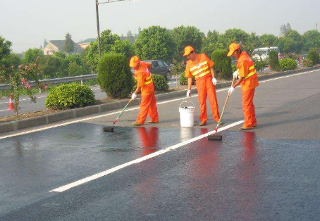 日照 彩色路面喷漆维修改色的使用寿命有多长？